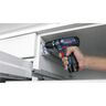BOSCH Professional akumulatorska bušilica-izvijač GSR 12V-15, 2x2,0 Ah, 25-dijelni set, torba