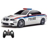 KAZOO auto na daljinsko upravljanje 866-1803P, BMW M3, policijski, 1:18, bijeli