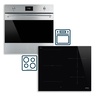 Smeg set pećnica SFP6301TVX Classica + indukcijska ploča za kuhanje SI1M4644D Classica