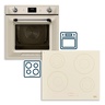 Smeg set pećnica SOP6900TP Victoria + indukcijska ploča za kuhanje SI2641DP Coloniale
