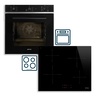 Smeg set pećnica SF64M3TB Selezione + indukcijska ploča za kuhanje SI2641D Universale