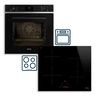 Smeg set pećnica SF6400TB Selezione + indukcijska ploča za kuhanje SI4642D Universale