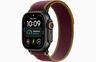 Apple Watch Ultra 4, MJC44QH/A, GPS + Cellular 49mm M/L Black Titanium Case with Burgundy Trail Loop, pametni sat
