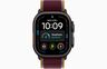 Apple Watch Ultra 4, MJC44QH/A, GPS + Cellular 49mm M/L Black Titanium Case with Burgundy Trail Loop, pametni sat