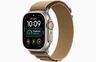 Apple Watch Ultra 4, MJAG4QH/A, GPS + Cellular 49mm L Natural Titanium Case with Desert Alpine Loop, pametni sat