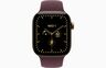 Apple Watch Series 12, MJGJ4WF/A,  GPS + Cellular 42mm S/M Radiant Gold Titanium Case with Burgundy Sport Band, pametni sat