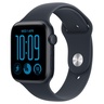 Apple Watch SE3 v2 GPS 40mm Midnight Aluminium Case with Navy Blue Sport Band - M/L