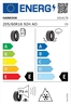 Hankook 205/60R16 Winter I*CEPT EVO W310 92H  AO,Pot: E,Pri: D, Buka: 71 dB