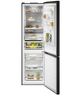 Electrolux hladnjak TNL6HC37K2, zapremnina 377 l, Multiflow ravnomjerno hlađenje, crna inox izvedba