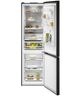 Electrolux hladnjak TNL6HD37K1, visina 200 cm, bez odmrzavanja, crna inox izvedba
