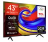 TCL 43" QLED TV 43P7L, Premium 4K, Google TV, Dolby Vision & Atmos, HDR10+
