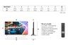 Philips 65" MiniLED TV 65MLED901/12, 4K UHD, Ambilight, Titan OS Smart TV, P5 Perfect Picture Engine, Dolby Vision & Dolby Atmos