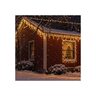 DEKORTREND KONTAKT vanjska LED ledenica 6 x 0,4 m, 197 LED, toplo bijela