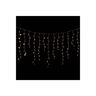 DEKORTREND Crystalline spojiva LED ledenica 2 x 0,9 m, 138 LED, toplo bijela, prozirni kabel