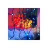 DEKORTREND spojiva LED ledenica 2 x 0,9 m, 138 LED, hladno bijela, crni kabel