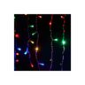 DEKORTREND spojiva LED ledenica 3 x 0,4 m, 100 LED, šarena, prozirni kabel