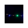 DEKORTREND spojive LED lampice 8 m, 100 LED, šarene, prozirni kabel