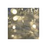 DEKORTREND Crystalline spojive LED lampice 8 m, 100 LED, toplo bijele, prozirni kabel