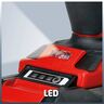 EINHELL akumulatorska bušilica TE-CD 18 Li Brushless - Solo Power X-Change, bez baterije i punjača (18 V, brzina: 1: 500 o/min-1, 2: 1800 o/min-1, 60 Nm, momenti: 20, brushless) RT