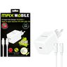 MaxMobile brzi kućni punjač, GaN, PD, 45W, USB-C + kabel RA