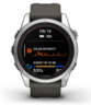 Garmin Fenix 7S PRO SOLAR, Srebrni s grafitno sivim remenom, 42mm, 010-02776-01, pametni sat RA