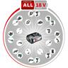 BOSCH akumulator PBA 18V 4.0Ah W-C RA