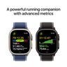 Apple Watch Ultra 3 GPS + Cellular 49mm Black Titanium Case with Black/Charcoal Trail Loop - M/L RA