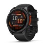 Garmin Fenix 8 AMOLED, Tamnosivi uz crni silikonski remen, 010-02904-00, pametni sat RA
