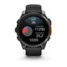 Garmin Fenix 8 AMOLED, Tamnosivi uz crni silikonski remen, 010-02904-00, pametni sat RA
