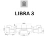 Garden Landia vrtna garnitura LIBRA 3, Antracit RA