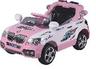 Automobil na akumulator na daljinsko upravljanje ružičasti