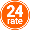 24 rate sticker