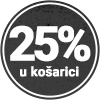 Black Friday 25% u košarici