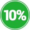 10%