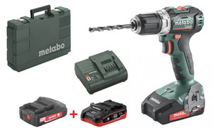 METABO akumulatorska bušilica - odvijač BS 18 L, 2 x 2,0Ah + 1 x 3,5 Ah, 18V 602326910