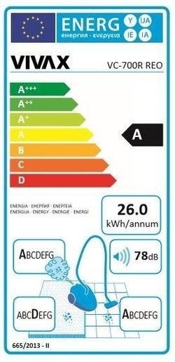 Vivax usisivač VC-700R