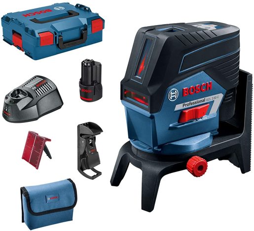Bosch Professional GCL 2-50 C kombinovani laser + RM 2+ 1x12V baterija + punjač