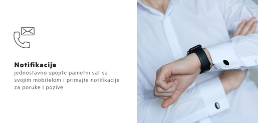 Vivax LifeFIT, pametni sat, praćenje temperature tijela 24/7 ( otvoren iz povrata )