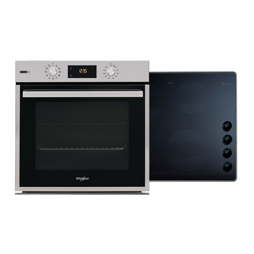 Whirlpool ugradni set rerna OAS KN8V1 IX & ploča AKM 613 IX 01