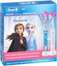 Oral-B D100 Vitality Kids Frozen+D100 Vitality Sensi UltraThin električna četkica za zube