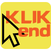 Klikend sticker