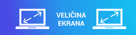 Veličina ekrana laptopa Veličina ekrana laptopa