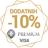 Tko prvi njegovo Visa premium 10% popusta