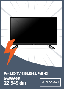 Fox LED TV 43AOS400A, Ultra HD, Android - Blic akcija