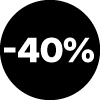 Black Friday 40% u košarici