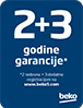 Beko 2+3 godine jamstva