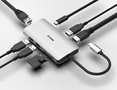 D-Link 8-in-1 USB-C Hub sa HDMI/Ethernet/Card Reader/Power Delivery