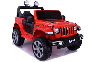 Jeep SPEED auto na akumulator, crveni
