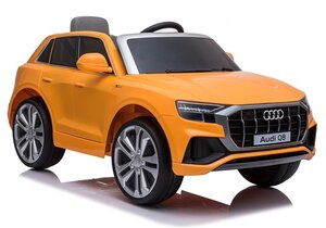 Audi Q8 licencirani auto na akumulator, žuti
