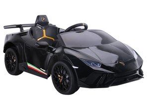 Lamborghini Huracan licencirani auto na akumulator, crni